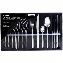 Judge 24 Piece Stainless Steel Knife Fork Dessert Spoon Teaspoon Cutlery Set